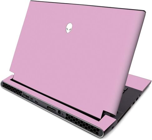 MightySkins Skin for Alienware M15 R2 (2019) - Solid Yellow | Protective, Durable, and Unique Vinyl Decal Wrap Cover | Easy to Apply, Remove, and Change Styles | Made in The USA in Saudi Arabia