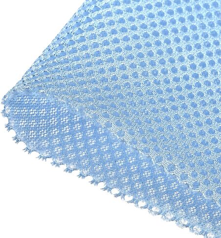Speaker Grill Cloth Stereo Mesh Fabric Protective Dustproof Cloth, [for Home Speaker Repair] - 19.7 Inch x 63 Inch/Sky Blue in Saudi Arabia