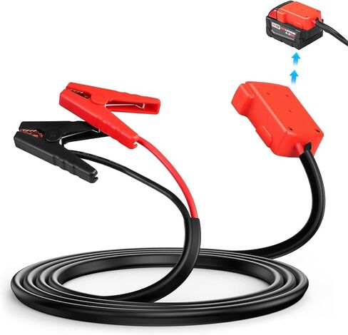 كابلات Beaspire Jumper لبطارية تخزين الطاقة Jackery 12V 10A / محطة طاقة محمولة، محول شحن السيارة العالمي 5.9FT 8AWG كابل خط أداة الطاقة مع حقيبة حمل متضمنة in Kuwait