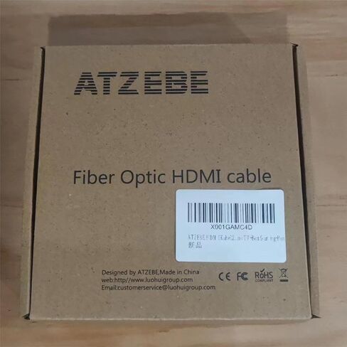 8K Fiber HDMI Cable 32ft, BIFALE (CL3 Rated) HDMI 2.1 Fiber Optic Cable Support 8K@60Hz, 4K@120Hz, 48Gbps, eARC Compatible with Apple TV, Nintendo Switch, Roku, QLED 8K Q900 TV in Saudi Arabia