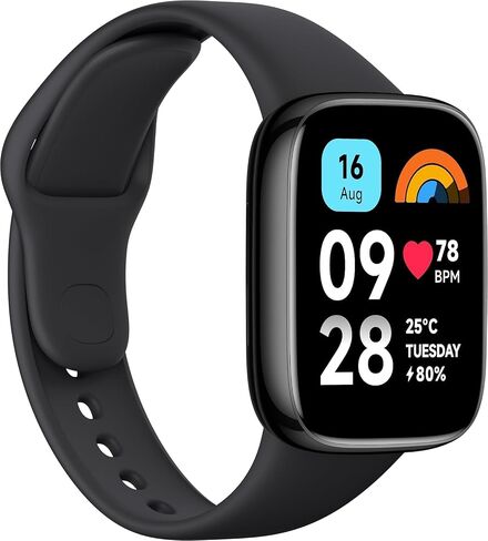Xiaomi Redmi Watch 3 Active 1.83" Black in Saudi Arabia