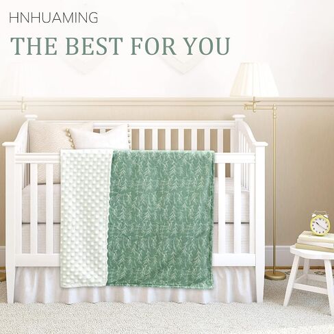 Baby Girls Blanket, Ultra Soft Mink Baby Blankets for Newborn with Double Layer, Dotted Backing, Multicolor Printed Receiving Crib Blanket, 30 x 40 Inches (Stylish Floral) in Saudi Arabia