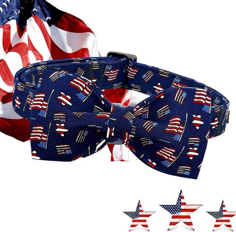 Lionheart glory Dog Collar, Blue Dog Bow Collar Boy Dog Collars with Bow Adjustable Dinosaur Bowtie Collar for Large Dogs Pet Gift in Kuwait