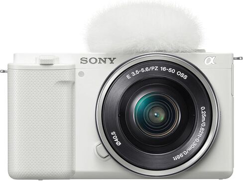 Sony ZV-E10 Mirrorless Alpha APS-C Interchangeable Lens Vlog Camera Body ILCZV-E10/B Black Bundle with CPS 2 YR Extended Protection Pack + Deco Gear Case + 128GB Memory Card & Accessories Kit in Saudi Arabia