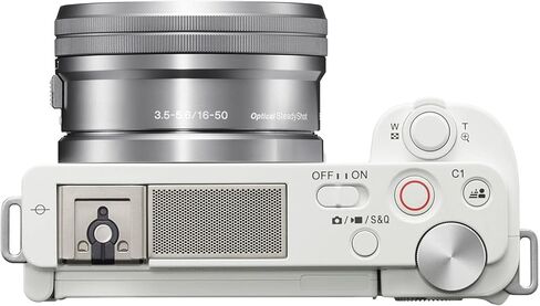 Sony ZV-E10 Mirrorless Alpha APS-C Interchangeable Lens Vlog Camera Body ILCZV-E10/B Black Bundle with CPS 2 YR Extended Protection Pack + Deco Gear Case + 128GB Memory Card & Accessories Kit in Saudi Arabia