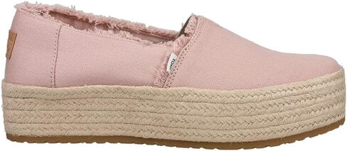 TOMS Womens Valencia Denim Plaform Espadrille Flats Casual - Blue - Size 9 B in Saudi Arabia