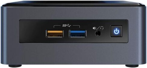 Intel NUC NUC8I3CYSN Home & Business Mini Desktop i3-8121U 2-Core, 4GB RAM, 256GB PCIe SSD + 500GB HDD (2.5), AMD Radeon 540, WiFi, Bluetooth, Black, Win 11 Pro with Dockztorm Hub in Saudi Arabia