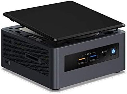 Intel NUC NUC8I3CYSN Home & Business Mini Desktop i3-8121U 2-Core, 4GB RAM, 256GB PCIe SSD + 500GB HDD (2.5), AMD Radeon 540, WiFi, Bluetooth, Black, Win 11 Pro with Dockztorm Hub in Saudi Arabia