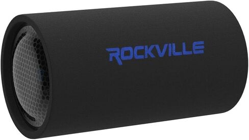 Rockville RTB80A 8" 400 Watt Powered Subwoofer Bass Tube + MP3 Input , Black in Saudi Arabia