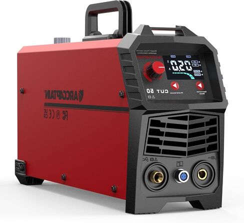 ARCCAPTAIN Plasma Cutter, 45Amp Cutter Machine, 110V/220V Dual Voltage Digital Display IGBT Inverter Plasma Cutting Machine with 2T/4T Function in Saudi Arabia