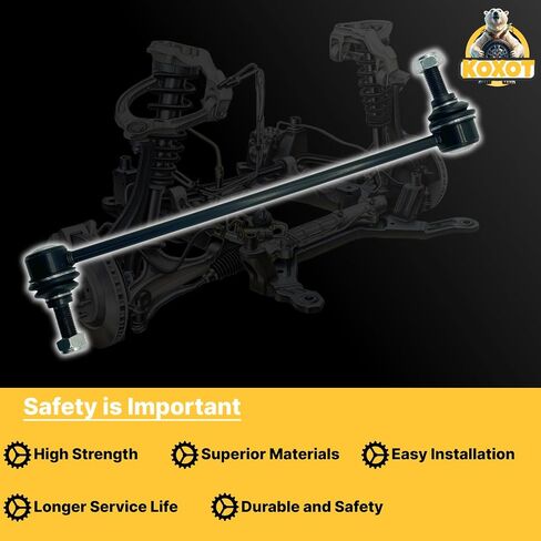 K750043 2Pcs Front Stabilizer Sway Bar Link Compatible With 2010-2019 Lexus CT200h HS250h NX200t NX300h, 2008-2016 Scion iM tC xB, 2006-2018 Toyota Corolla iM Prius RAV4 in Kuwait