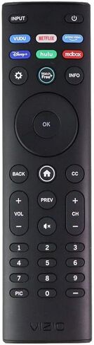 Universal Remote Control OEM XRT140 for VIZIO All LED LCD HD 4K UHD HDR Smart TVs (VIZIO XRT140 w/Disney/Crackle/Tubi) in Kuwait