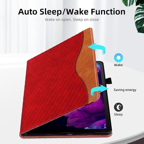 Case for Lenovo Tab P11 (2nd Gen) 11.5 inch/Pad Plus 2023 PU Leather Multi-Angle Viewing Stand with Card Pocket Tab P11 Gen2,Blue in Saudi Arabia