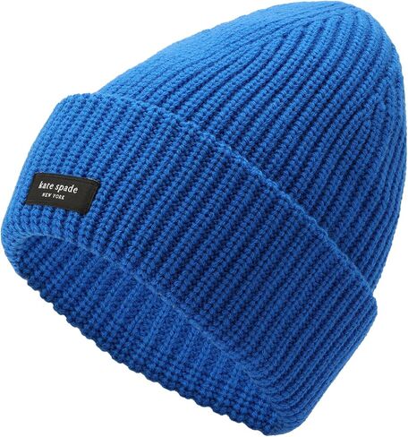 kate spade new york Women's Sam Label Cuff Beanie in Kuwait