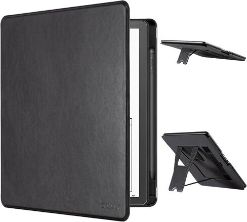 CoBak Case for Kindle Scribe - All New PU Leather Cover with Auto Sleep Wake Feature for Kindle Scribe 10.2" 2022 Released with Pen Holder in Saudi Arabia