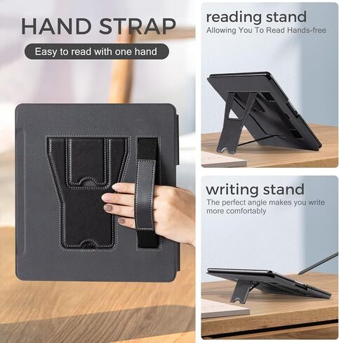 CoBak Case for Kindle Scribe - All New PU Leather Cover with Auto Sleep Wake Feature for Kindle Scribe 10.2" 2022 Released with Pen Holder in Saudi Arabia