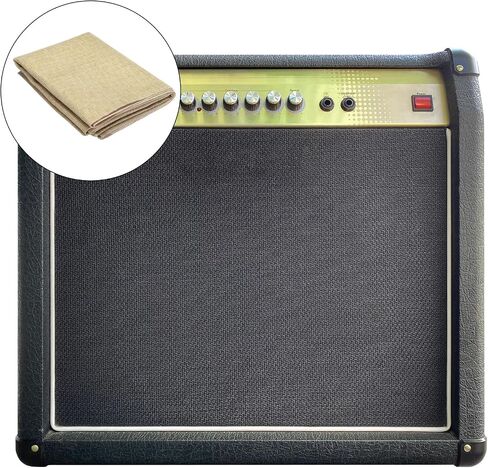 uxcell Pale Yellow Speaker Mesh Grill Cloth (not Cane Webbing) Stereo Box Fabric Dustproof Cloth 100cm x 150cm 39 inches x 59 inches in Saudi Arabia