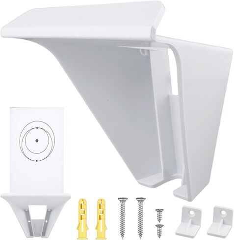 حامل ستارلينك، دعامة جدار جهاز التوجيه، حامل عمود ستارلينك، ديكور حامل حامل جداري ABS، حوامل حائط قوس جهاز التوجيه، لجهاز توجيه شبكة ستارلينك V2، مع مجموعة تثبيت لولبية in Kuwait