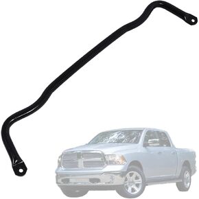 Front Suspension Stabilizer Bar W/Sway Bar Bushing 55398938AC Compatible with Dodge Ram 1500 2009-2018 / Ram 1500 Classic 2019-2022