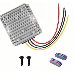 DC-DC 36V 48V to 12V 20A 240W Step Down Converter Golf Cart Voltage Regulator Reducer Transformer Waterproof Power Supply Module