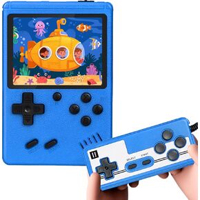 Retro Game Console with 20000 Games,Plug & Play Video Game Console TV Games,4K HDMI 64G 9 Emulators Classic Games, Dual Controllers for Kids Boys & Girls in Saudi Arabia
