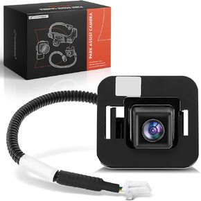 A-Premium Park Assist Camera Rear View Backup Reverse Camera Compatible with Select Nissan Models - 2007-2012 Altima Sedan - Replace# 28442JA000