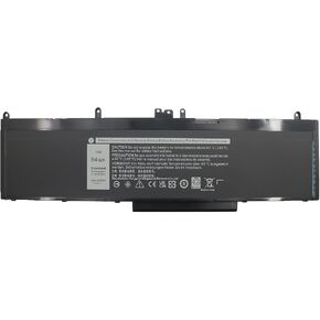 استبدال بطارية الكمبيوتر المحمول WJ5R2 لجهاز Dell Latitude 5570 E5570 Precision 3510 M3510 Series Notebook، 4F5YV WJ5R2 G9G1H K1G3K 11.4V 84Wh in Kuwait