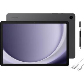 SAMSUNG Galaxy Tab A9+ 11 inch 128GB Android Tablet, Big Screen, Quad Speakers, Upgraded Chipset, Multi Window Display, Slim, Light, Durable Design, Graphite with HEXAccessories