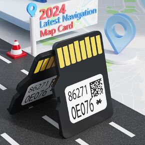 2024 Latest Navigation SD Card Update Fits ONLY Toyota, Toyota Navigation SD Card Update 86271-0E076 Compatible with Toyota Camry, Corolla, 4Runner, Tacoma, Sequoia System for USA & CAN