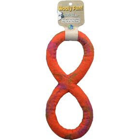 Wool Dog Toy, 11-Inch, Orange