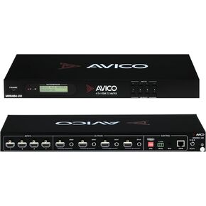 Avico 4x4 HDMI 2.0 4K 1080P Matrix Switch | Splitter | EDID | SPDIF Audio Extractor