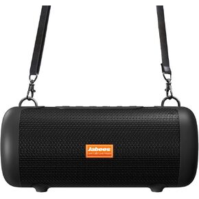 Jabees Whale Bluetooth Speaker with IPX7 Waterproof, 30W Portable Bluetooth Wireless Loud Stereo Sound, 15H Playtime, Built-in Power Bank, Outdoor Wireless Speaker