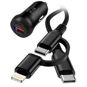 Apple Charger Cord for iPhone 16 Pro Max, 16 Pro, 16, 16 Plus, 15,15 Plus,15 Pro,15 Pro Max, 14, 13, 12 USB C with Lightning Cable 2 in 1 Fast Charging Cargador Carplay Car Cable Motorola G Stylus