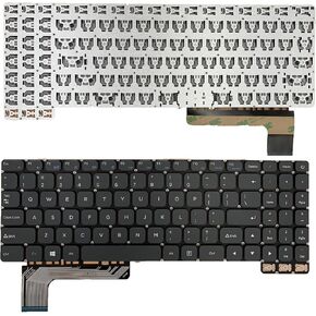 Laptop Replacement US Layout Keyboard for Gateway GWTN156-11BK GWTN156-11 YXT-91-39 SCDY3402001 USA Notebook PC Keyboards Gray Keycaps