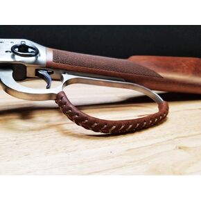 Handcrafted Large Loop Leather Lever Wrap