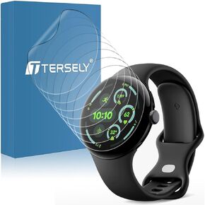 T Tersely [8 Pack] Screen Protector for Google Pixel watch 3 45MM,Premium TPU Soft Flex Full Coverage Anti-Scratch HD Clear Screen Protector Film Guard in Kuwait