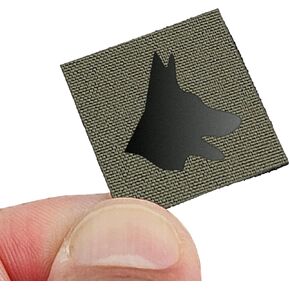 Mini Belgian Malinois K9 Dog Tiny Patch [Ranger Green,Black]
