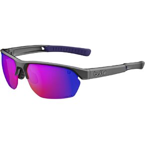 bollé - Victus, Titanium Matte, Volt+ Ultraviolet Polarized, Medium, Sunglasses, Unisex, Adult