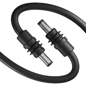 for Starlink Mini Cable 5M, 16AWG DC to DC Power Cable for Starlink Mini Barrel Jack 5A Charging Cord Waterproof Outdoor Black (16.4FT/5M)