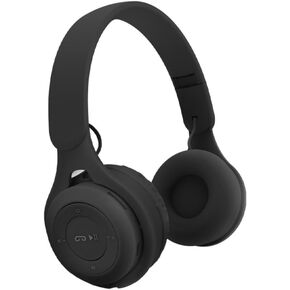 Upgraded Hybrid Noise Cancelling Headphones with Transparent Modes Wireless Bluetooth with Mic Deep Bass Soft-Earpads Hi-Fi Audio Comfortable Fit Long Playtime for Home Office Travel Over Ear Black