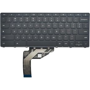 New Keyboard Replacement for Lenovo 300e Yoga Chromebook Gen 4 82W2 82W3 500e Yoga Chromebook Gen 4 82W4 82W5 US Layout Keyboard 5N21L44038 5N21L44117 5N21L44029