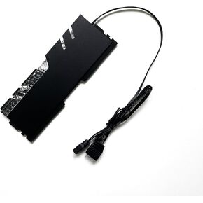 Memory RAM Vest Set for DDR3 DDR4 DDR5 Change to Trident Z Neo Royal Light Guide Bar Strip Brilliant Glow ARGB Controllable Black