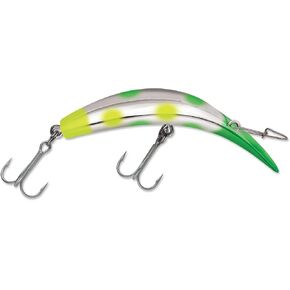 K15 Kwikfish (Rattle) Green Chartreuse Dual Dots
