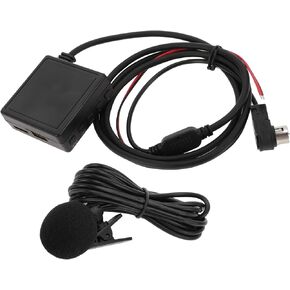 Stereo Radio Harness for Radios Convenient Bluetooth AUX Adapter Music Cable Microphone Handsfree 1 Set
