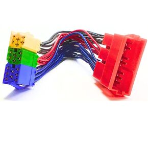 Radio Harness Adapter Cable 20 Pin Mini ISO Connector - XT95015