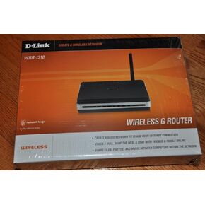 D-Link 4-Port Wireless-G 54Mbps Router
