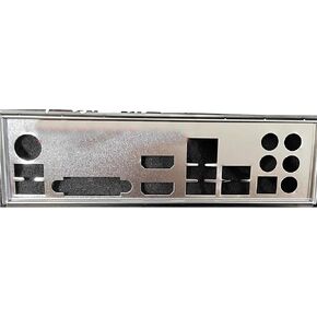 I/O IO Shield Motherboard Backplate Chassis Blank Replacement for MSI Z370M S01 Z370M MORTAR Motherboard Rear Baffle