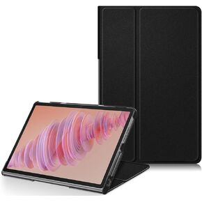 Case Compatible with Lenovo Tab Plus (TB351FU) 11.5 inch 2024 Cover,Slim Stand Back Shell Protective Smart Cover with Auto Wake/Sleep Function,Black