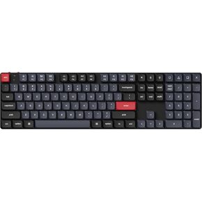 Keychron K5 Pro Wireless Custom Mechanical Keyboard, 100% Full Size Layout Hot Swappable Programmable, Ultra-Slim RGB Backlit Low Profile Gateron Brown Switch Bluetooth/Wired for Mac Windows Linux