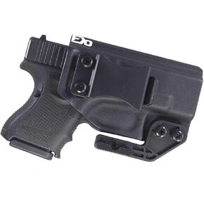 Fierce Defender IWB Kydex Holster Compatible with Glock 26 27 -Paladin Series- Made in USA-